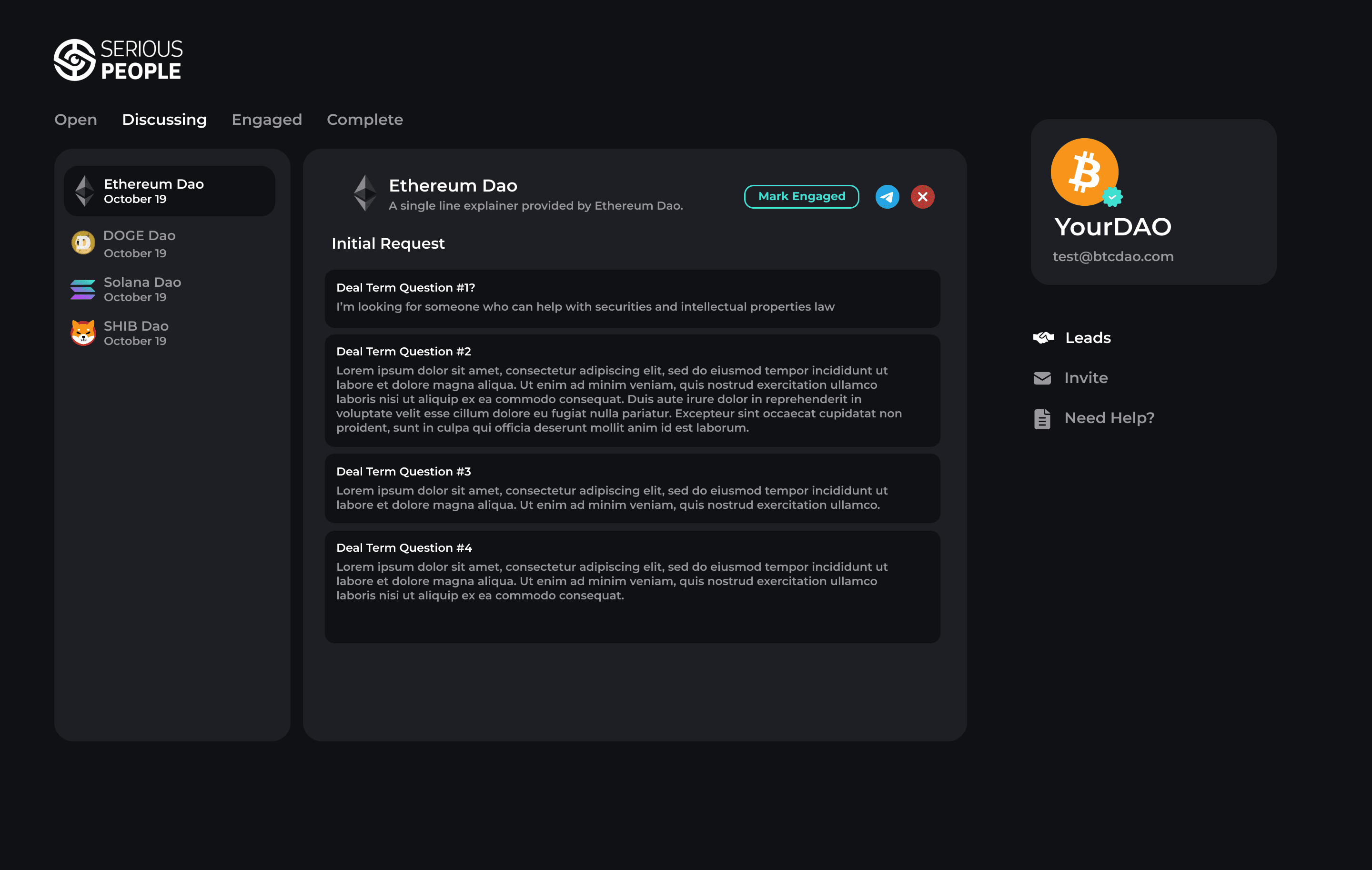 Save weeks on deal sourcing